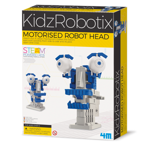 Cabeza de robot motorizada