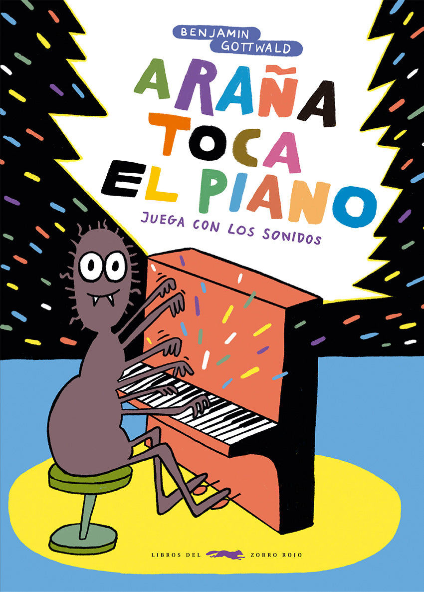 Araña toca piano